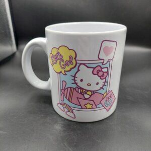 Sanrio 2023 Hello Kitty & Friends "Let's Go" Ceramic Mug 20 Oz. Collectible EUC